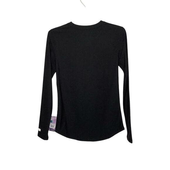 Terramar Black 1.0 Transport Lightweight Performance Thermal Top Long Sleeve - Picture 5 of 9